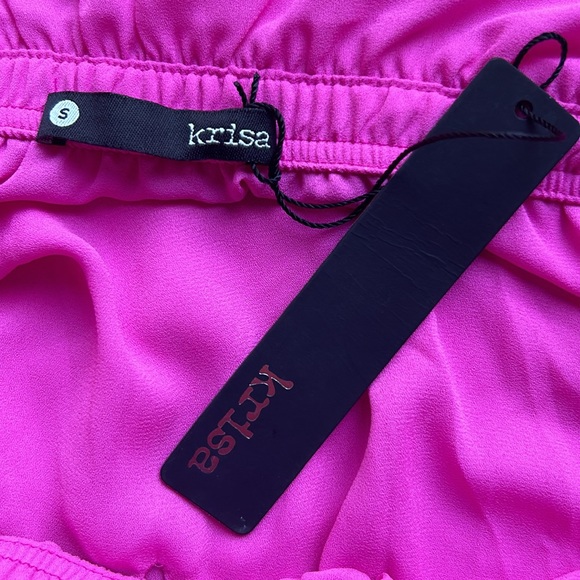 Krisa Strapless Mini Dress in Cocktail (Revolve) - Picture 6 of 7